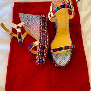 Brand New Christian Louboutin sandals.